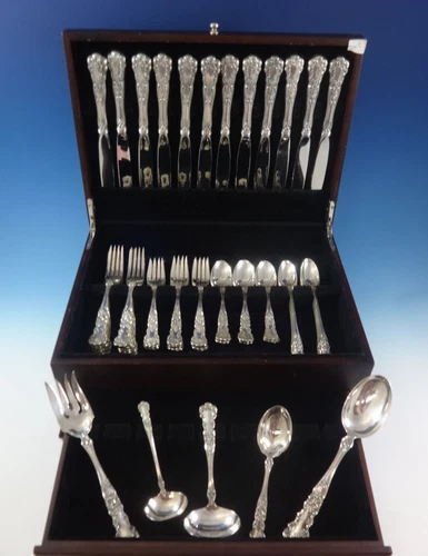 Buttercup by Gorham Sterling Silver Flatware Set For 12 Dinner Size 65 Pieces