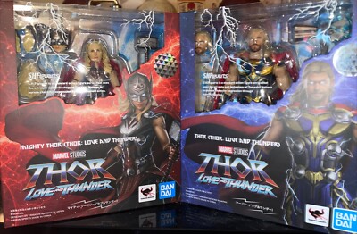MARVEL Mighty Thor [Thor: Love and Thunder] S.H.Figuarts Set  Brand New 