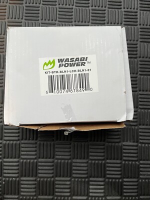 Wasabi Power Battery (2-Pack) and Charger for Olympus LCH-BLN1