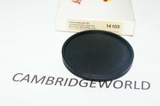 LEITZ CAT.No.14103 LEICA WETZLAR GENUINE ORIGINALGERMAN MADE BODY CAP R SERIES