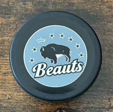 INAUGURAL SEASON Buffalo Beauts NWHL Official Game Puck (Brand New) PHF