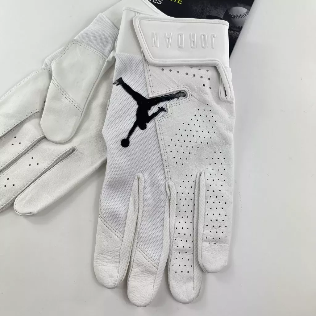 Nike Jordan Force Elite Batting Gloves Small Promo MOOKIE BETTS White  PGB690-101