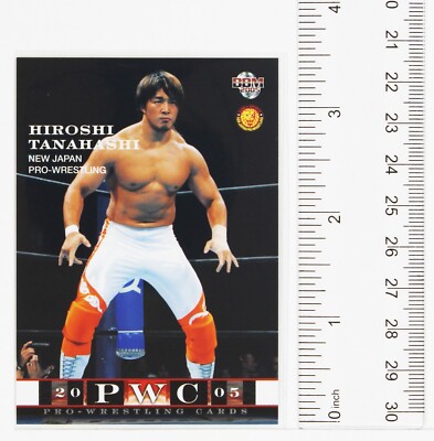 Hiroshi Tanahashi トレーディングカード HIROSHI TANAHASHI - 2005 BBM Pro-Wrestling Trading Card | eBay