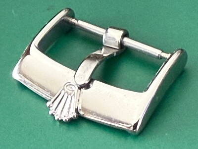 ROLEX 18mm Steel Logo Buckle Laser ACIERINOX ROLEXSA SWISS | eBay