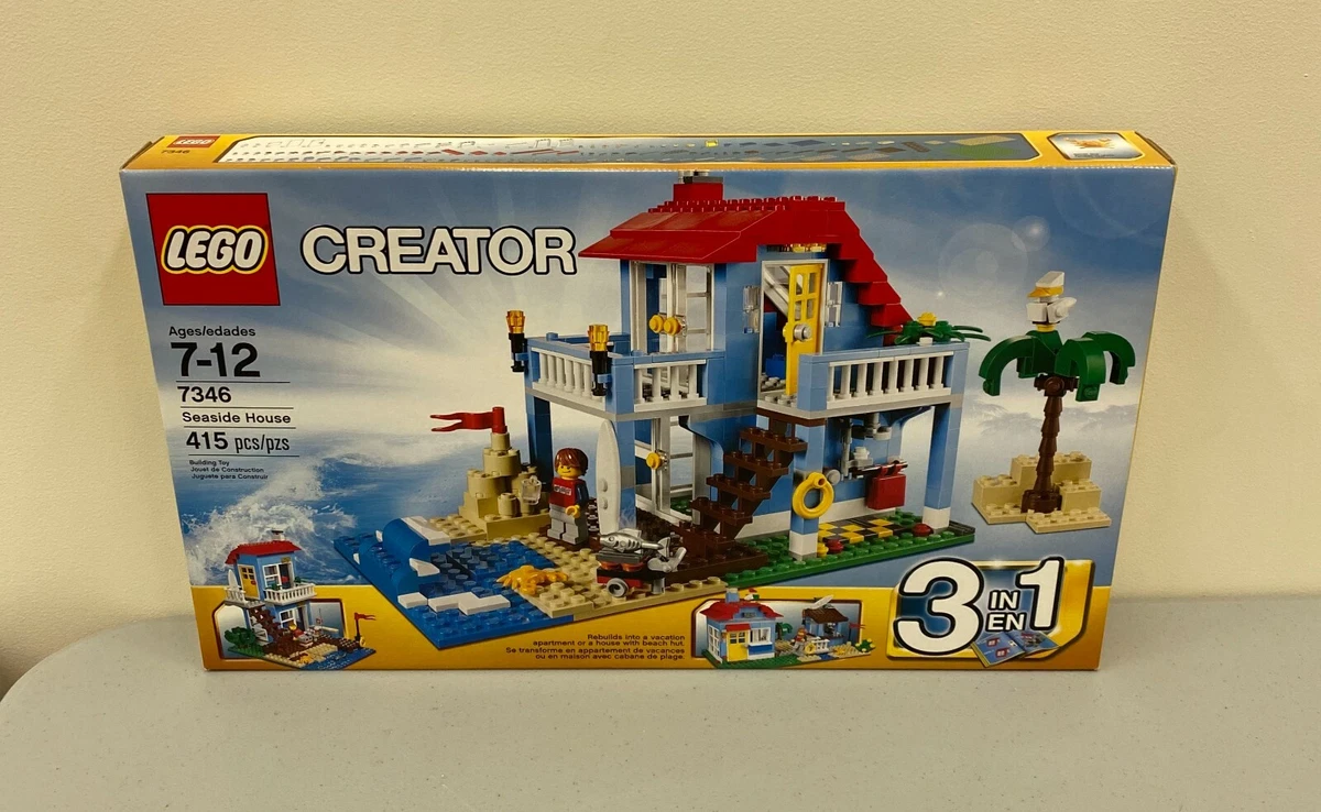 Lego Creator 7346 Seaside House 3 in 1 Authentic Factory Sealed