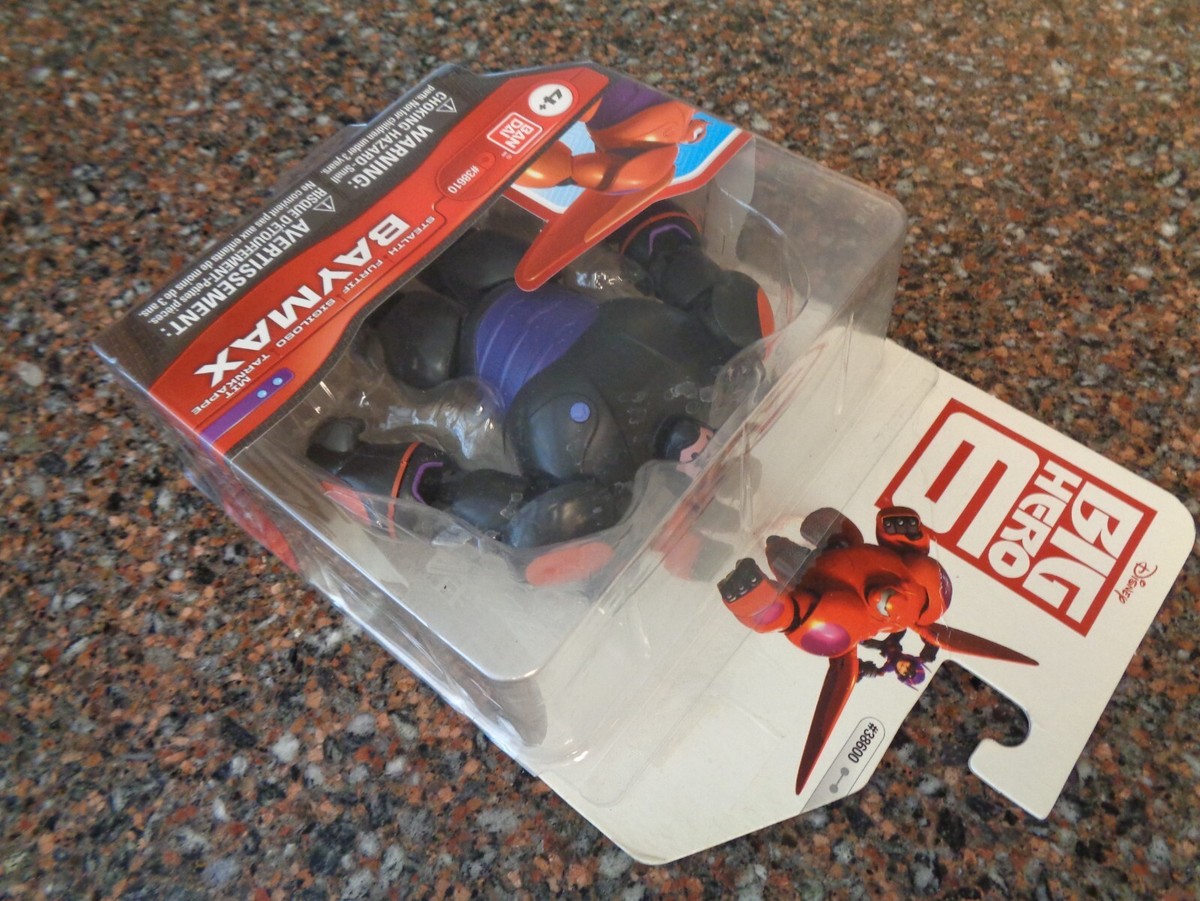 Bandai Big Hero 6 Six Stealth Baymax Black Suit Hard to Find Brand