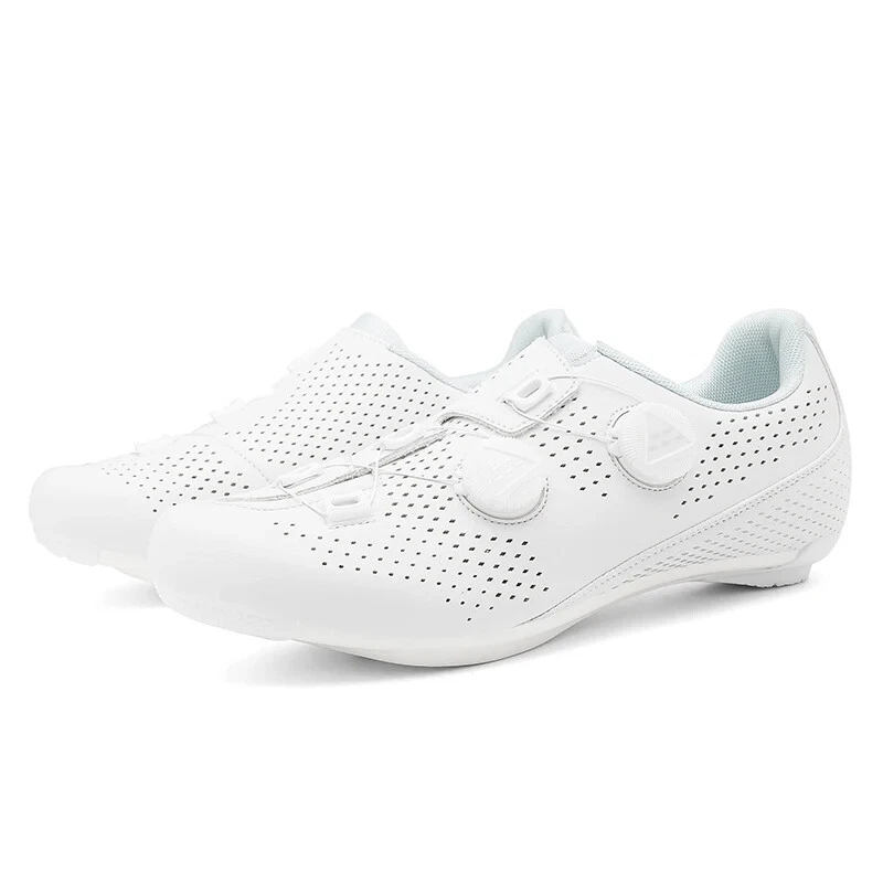 Road Cycling Shoes Men Speed Sneaker Cleat Spd Flat Pedal Bike Outdoor Footwear - Image 2 of 4