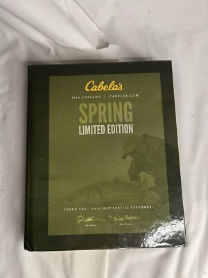 Cabela s Limited Edition Spring 2014 Volume XXIII Hardcover Magazine