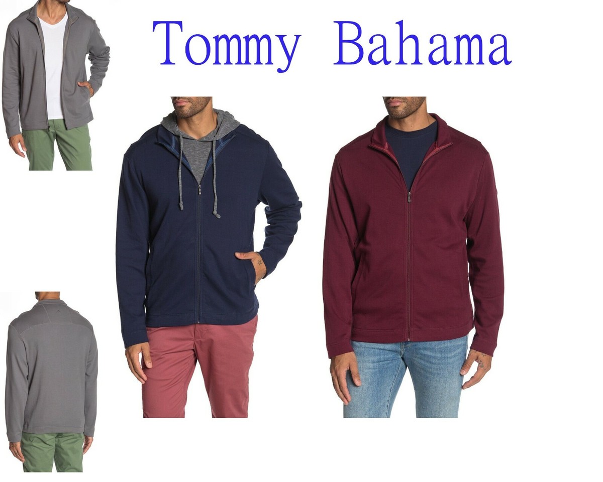 Tommy Bahama Men's Ravello Jersey Zip Front Jacket-Choose Color&SZ