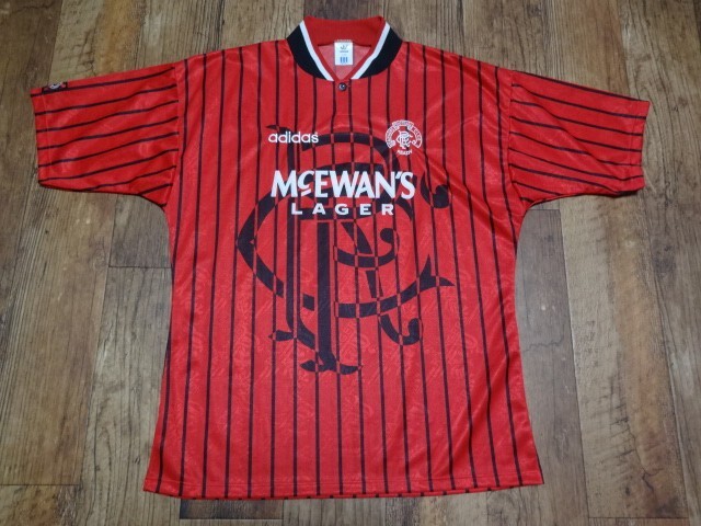 ウェア Glasgow Rangers 1994/95 3rd Uniform Glasgow Rangers 1994-95 Third Football Shirt XL Vintage | eBay