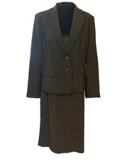 Jones New York 2-Piece Black Skirt Suit