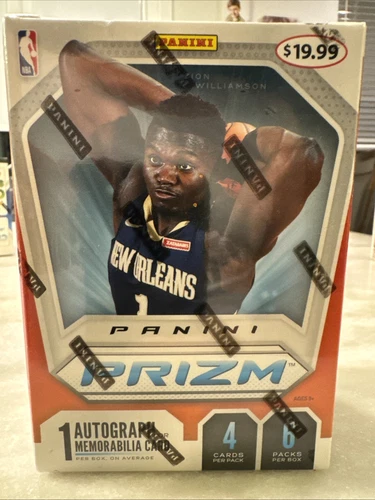 2019-20 Panini NBA Prizm Basketball Factory Sealed 6-Pack Blaster Box Zion? Ja? 