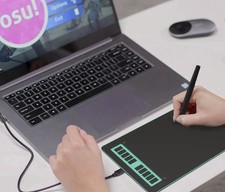 XENX P3-1060B Graphic Drawing Tablet 10x6 inch with 10 Shortcut Keys, 8192 Press