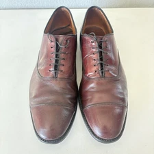Allen Edmonds Park Avenve Mens Dress Shoes Burgundy Leather Oxford Lace Up Sz 13
