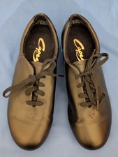    Capezio   Tele Tone Black Tap Shoes   Size 6.5W Lace Up CG17 Unisex
