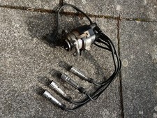 Zündverteiler VW Polo 86C Zündspule 0237521050 Zündkabel 1.0 33KW
