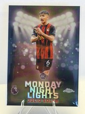 2025-26 Topps Chrome Premier League Monday Night Lights Julio Soler #MNL-17 (RC)