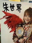 2021 STARDOM Syrui Autograph Portrait WWE NXT AEW NJPW Giulia BBM — photo 2
