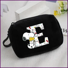 Snoopy Plush Coin Purse Cute Cartoon Mini Wallet New Kawaii Anime Zipper