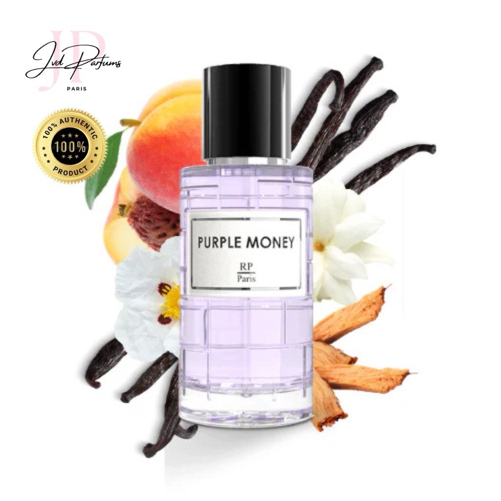 Parfum Purple Money RP Paris pour vos soirées élégantes en ville