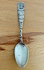R. Wallace & Sons Sterling Silver .925 Owl Design Demitasse Spoon 13.49g