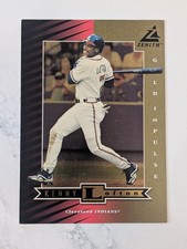 1998 Zenith 5x7 Gold Impulse #Z13 Kenny Lofton /100