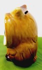 Vintage Ceramic Owl Coin Bank  Brown 5" Tall Made In Japan  Big Eyes — photo 3