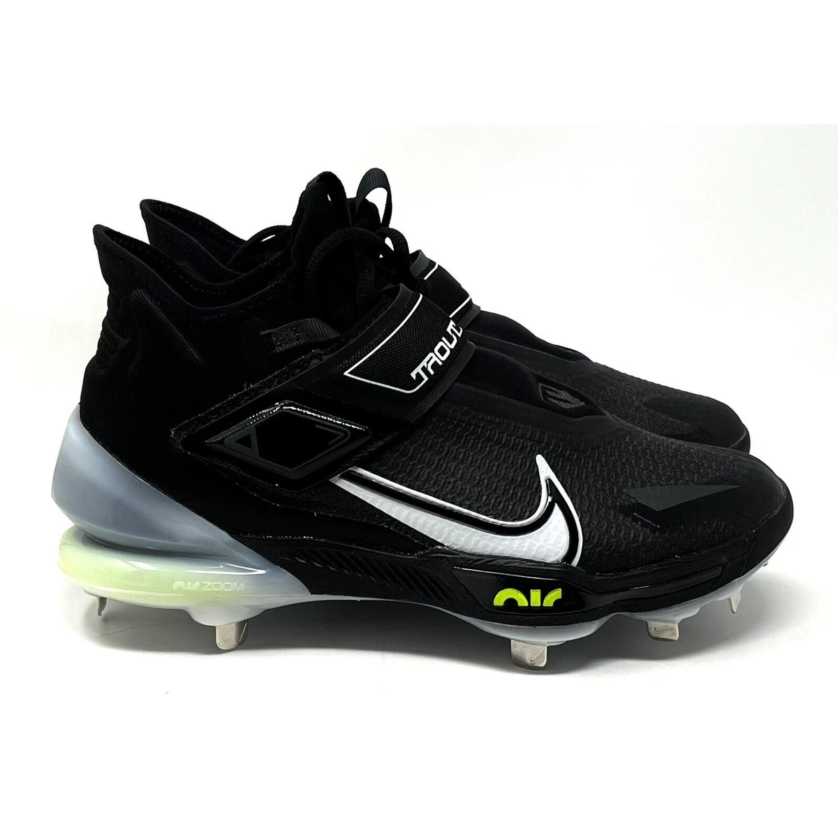 Nike Force Zoom Trout 8 Elite White Black Volt for Sale