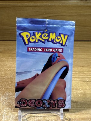 pokemon deoxys booster pack ex box EX Deoxys Booster  The Pokcave Which side will you choose when the powerful Deoxys and Rayquaza clash Pokemon EX Deoxys Booster Pack