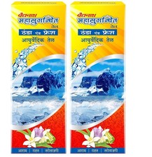 2 X 200 ml Baidyanath Mahasugandhit Oil Ayurvedic Tel/Tail 