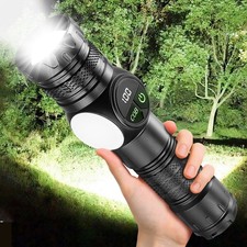 Super Bright LED Flashlight Rechargeable Lightweight Magnetic LED COB Work Light