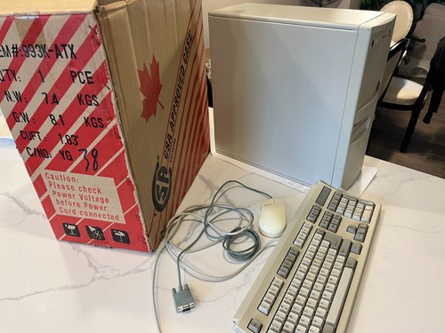 Seanix Technolgy Intel 486 DX4 Computer w/ Serial Mouse and KB - Working - 第 8/19 張圖片