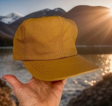 VTG USA Thinsulate Mens Tan Duck Canvas Trapp...