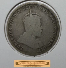 1910 Australia Silver 1 Shilling - #C51812NQ