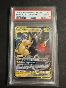 Pikachu and Zekrom GX Psa 10 | eBay