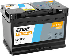 Batteria avviamento - EXIDE - PREMIUM *** - EA770