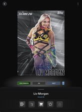VIDEOGAME Topps WWE Slam 26 - CIRCUIT Monochrome Motion - LIV MORGAN
