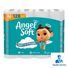 Angel Soft Toilet Paper Mega 32CT