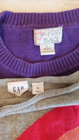 2 pc lot knit sweaters Gap and Childrens Place sz 10-16 L XL  b3 — photo 2