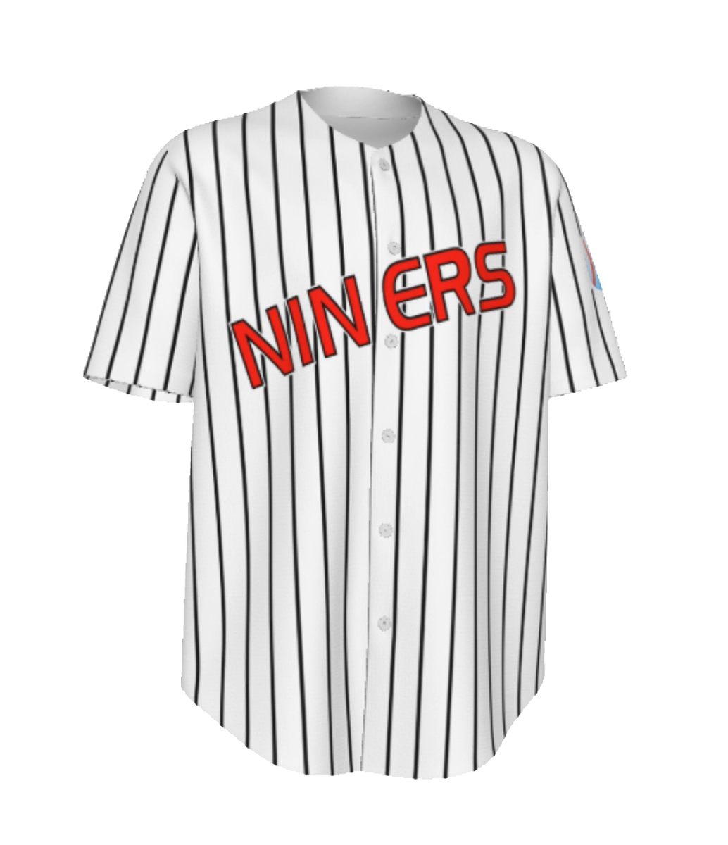 Niners Custom Baseball Jersey With Your Name and Number! DS9