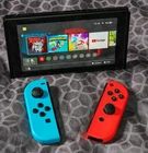 NINTENDO SWITCH HAC-001 Handheld console Blue+Red & Original Box (no inserts)