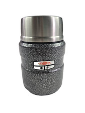 Thermos Vacuum Food Jar Insulated Hot Cold Stainless Steel Soup Spoon Missing