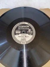 Edison Records Thick Lot (11) Records Total