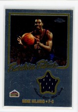 2002-03 Topps Chrome #FF-NH Nene Hilario Franchise Fabric Relics D11