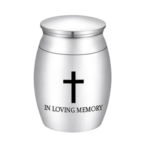 Small Cremation Keepsake Urns For Human Ashes Stainless Steel Mini Cremation Urn - Picture 16 of 16