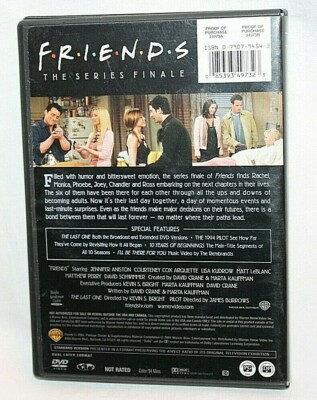 Exclusive Limited Edition Friends DVD The Series Finale