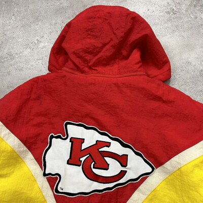 VTG 90s NFL Kansas City CHIEFS APEX ONE AUTHENTIC PRO LINE PUFFER