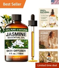 Indian Jasmine Essential Oil - Versatile for Diffusers, Skin  Hair - 4 Oz