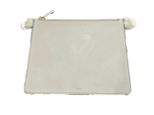 Lot Of 2, NEW - THEORY Designer Transformer-Clutches Beige / Navy Faux Fur. LUX - Picture 9 of 11
