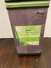 Sheex Eco Sheex 100% Viscose From Bamboo King Pillowcases lilac (Pair of Two)